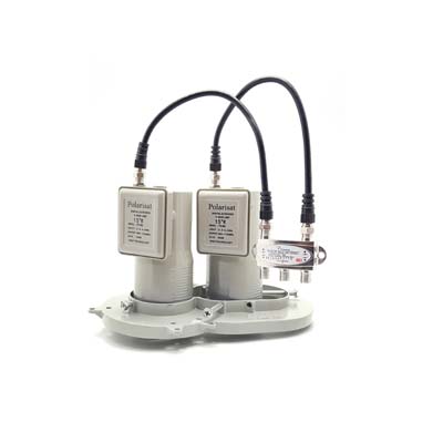 LNBF POLARISAT PS-808 TWIN SWITCH EXT 1X4
